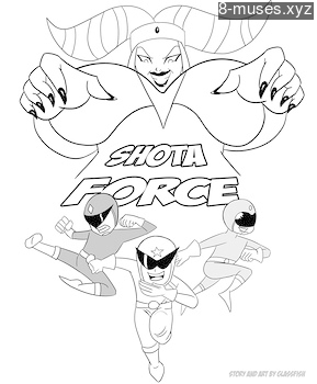 Shota Force 8 muses comix