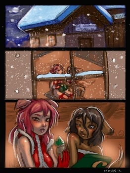 8 muses comic Special Christmas image 2 
