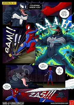 8 muses comic SpiderMan - Special Halloween image 2 