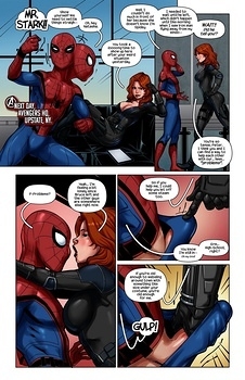 8 muses comic Spiderman - Civil war image 3 