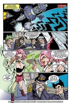 8 muses comic Starship Titus 0 - And Here It Begins image 2 