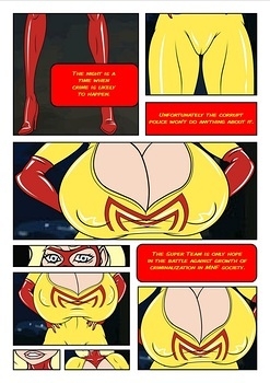 8 muses comic Super Heroine Hjinks image 2 