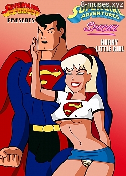 8 muses comic Supergirl Adventures 1 - Horny Little Girl image 1 