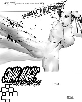 8 muses comic Swap Magic - Yun Vs Chun-Li 1 image 2 