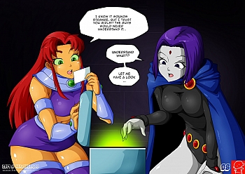 8 muses comic Teen Titans 1 - The Magic Crystal image 9 