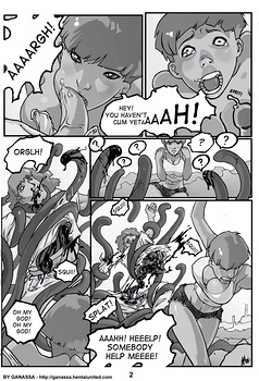 8 muses comic Tentacle Girl image 3 