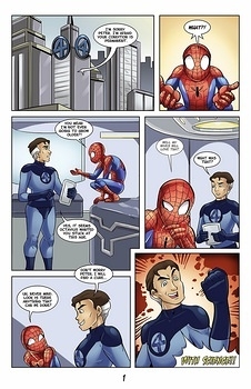 8 muses comic The Adventures Of Young Spidey 2 image 2 