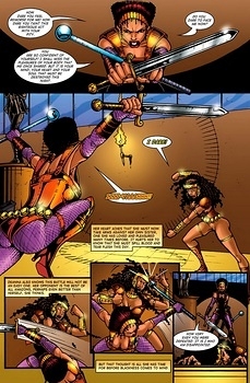 8 muses comic The Amazon Empress image 44 