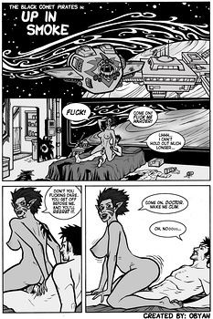 8 muses comic The Black Comet Pirates - Up In Smoke image 2 
