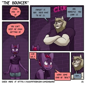 8 muses comic The Bouncer image 2 