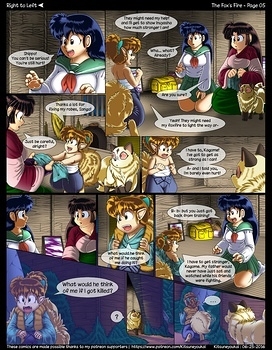 8 muses comic The Fox's Inner Fire image 6 