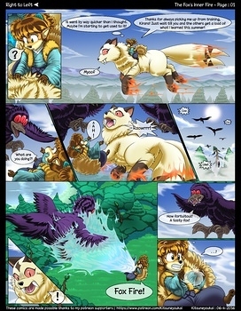 8 muses comic The Fox's Inner Fire (Furry) image 2 