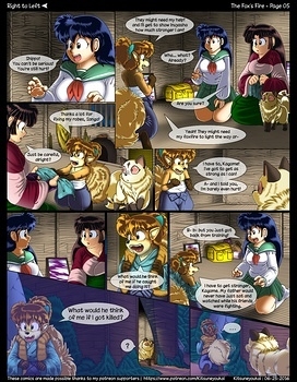 8 muses comic The Fox's Inner Fire (Furry) image 6 