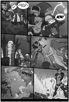 8 muses comic The Party 3 - The Undead Diaries image 27 