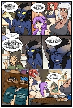 8 muses comic The Party 5 image 6 