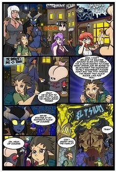 8 muses comic The Party 5 image 7 