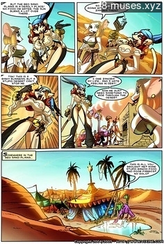 8 muses comic The Quest For Fun 3 - Gone With The Sand image 21 