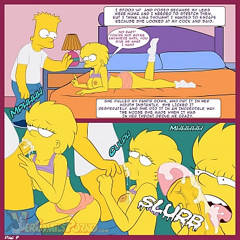 8 muses comic The Simpsons 1 - A Visit From The Sisters image 10 