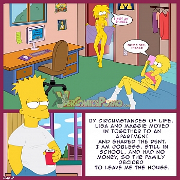 8 muses comic The Simpsons 1 - A Visit From The Sisters image 3 