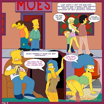 8 muses comic The Simpsons 1 - A Visit From The Sisters image 4 