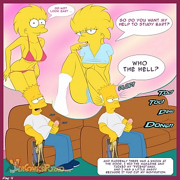 8 muses comic The Simpsons 1 - A Visit From The Sisters image 5 