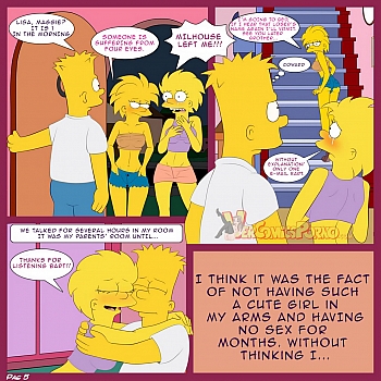 8 muses comic The Simpsons 1 - A Visit From The Sisters image 6 