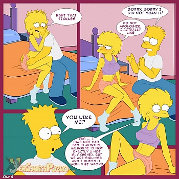 8 muses comic The Simpsons 1 - A Visit From The Sisters image 7 
