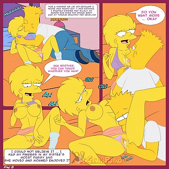 8 muses comic The Simpsons 1 - A Visit From The Sisters image 9 