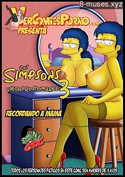 8 muses comic The Simpsons 3 - Remembering Mom image 1 
