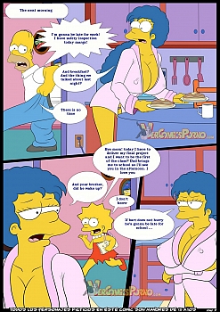 8 muses comic The Simpsons 3 - Remembering Mom image 10 