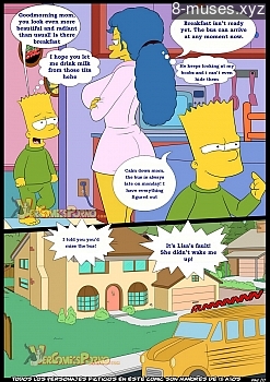 8 muses comic The Simpsons 3 - Remembering Mom image 11 