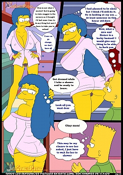 8 muses comic The Simpsons 3 - Remembering Mom image 12 