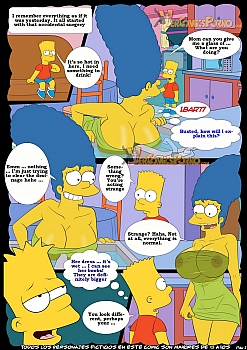 8 muses comic The Simpsons 3 - Remembering Mom image 2 