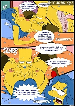 8 muses comic The Simpsons 3 - Remembering Mom image 21 