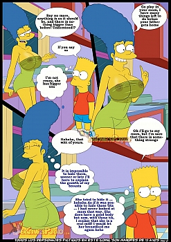 8 muses comic The Simpsons 3 - Remembering Mom image 3 