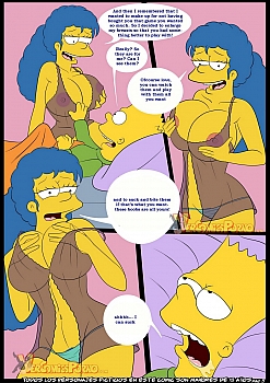8 muses comic The Simpsons 3 - Remembering Mom image 6 