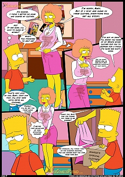 8 muses comic The Simpsons 4 - An Unexpected Visit image 10 