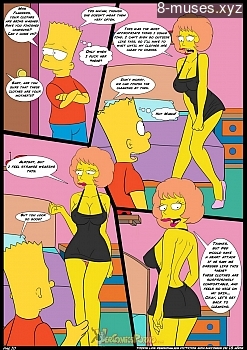 8 muses comic The Simpsons 4 - An Unexpected Visit image 11 