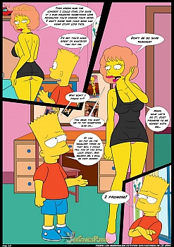 8 muses comic The Simpsons 4 - An Unexpected Visit image 13 