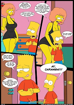 8 muses comic The Simpsons 4 - An Unexpected Visit image 14 