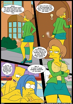 8 muses comic The Simpsons 4 - An Unexpected Visit image 3 