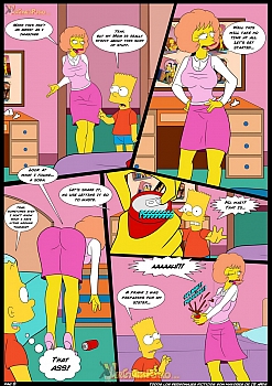 8 muses comic The Simpsons 4 - An Unexpected Visit image 9 