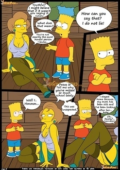 8 muses comic The Simpsons 5 - New Lessons image 10 