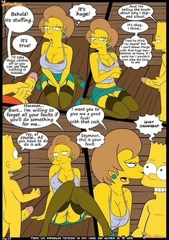 8 muses comic The Simpsons 5 - New Lessons image 14 