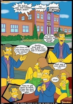 8 muses comic The Simpsons 5 - New Lessons image 2 