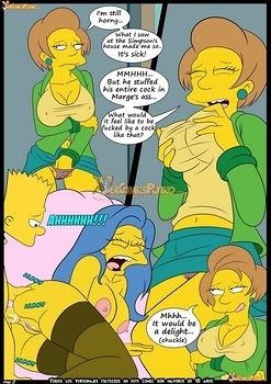 8 muses comic The Simpsons 5 - New Lessons image 3 