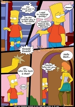 8 muses comic The Simpsons 5 - New Lessons image 7 
