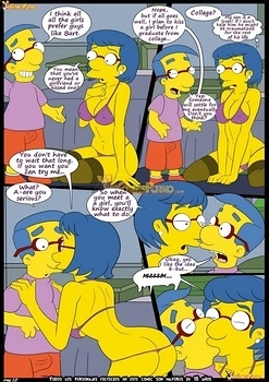 8 muses comic The Simpsons 6 - Learning With Mom image 13 
