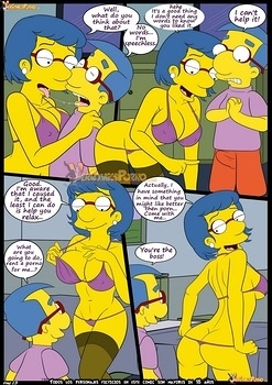 8 muses comic The Simpsons 6 - Learning With Mom image 14 