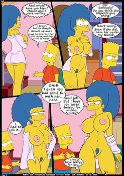 8 muses comic The Simpsons 6 - Learning With Mom image 5 